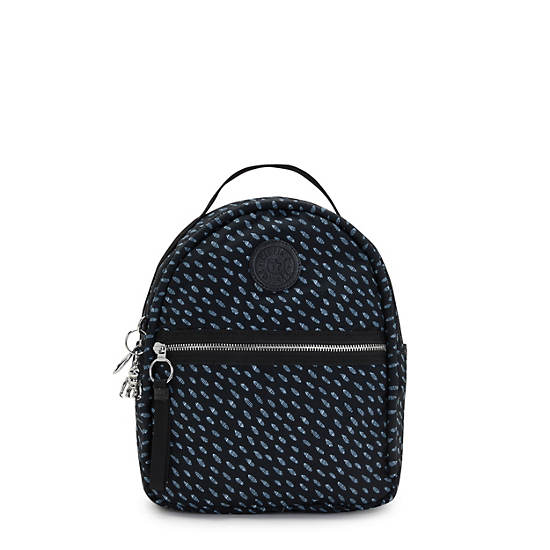 Kipling Kae Printed Ryggsäck Svarta | SE 1623DF